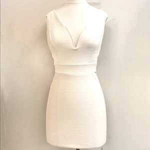 Short Off White Dress